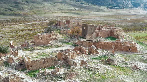 Foinikas abandoned village. Paphos district, Cyprus