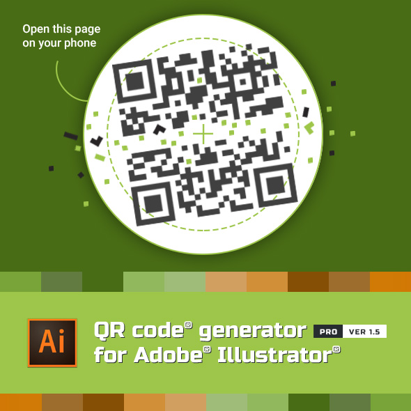 QR Code Generator for Illustrator