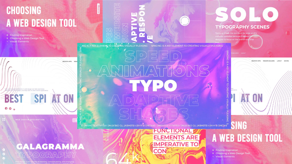 Galagramma typography pack alt