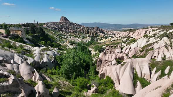 Best Cappadocia Textures aerial view 4 K Turkey