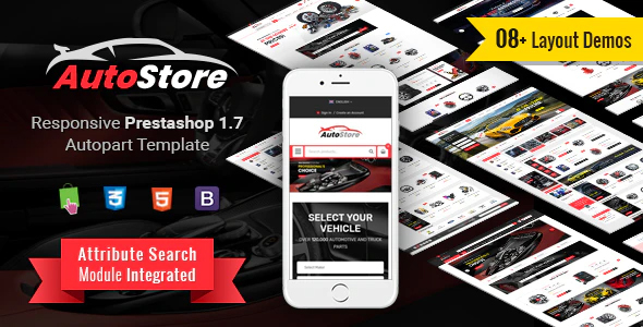 AutoStore - Responsive PrestaShop 1.7 Autopart Theme