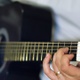 Man Playing Guitar Finger Picking  - VideoHive Item for Sale