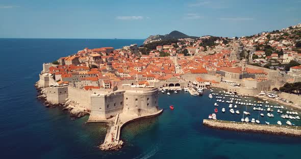 4 K Dubrovnik Aerial