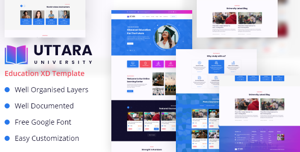 Uttara-Education Template