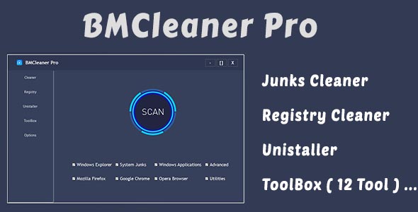 BMCleaner Pro - Full Application Source Code