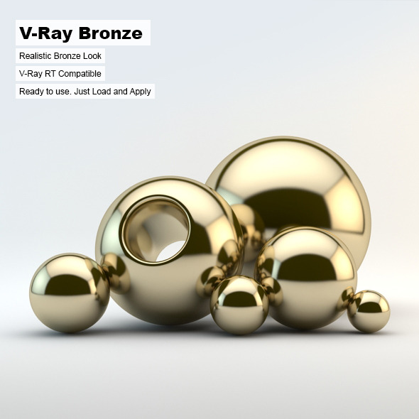 V-Ray Bronze Material