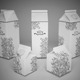 Milk Cartons - 3DOcean Item for Sale