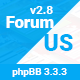 ForumUS | Responsive phpBB 3.3.3 Style / Theme