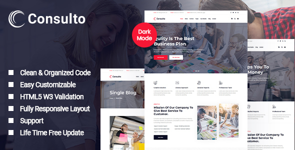 Consulto - Consulting Business HTML5 Template