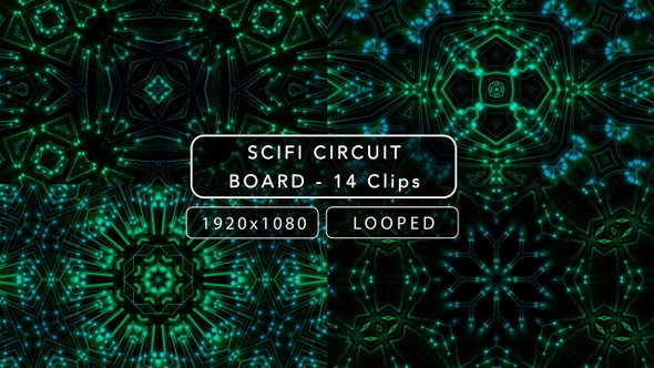 Scifi Circuit Board