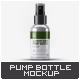 Aluminum Spray Pump Bottle Mock-Up - GraphicRiver Item for Sale