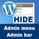 WordPress Hide Admin Menu Plugin - CodeCanyon Item for Sale