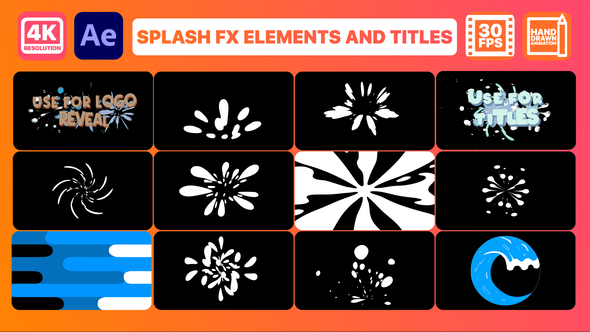 Splash FX Pack | Premiere Pro MOGRT