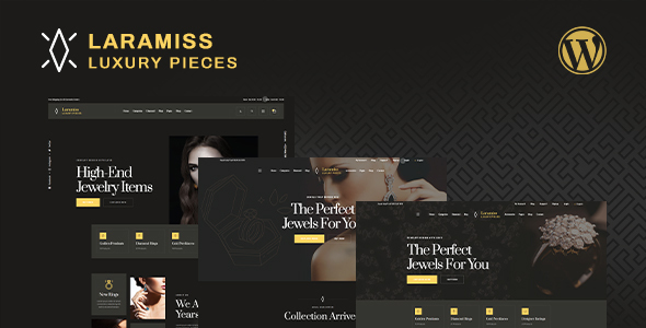 Тема WordPress Laramiss | Multipurpose Luxury WordPress Theme