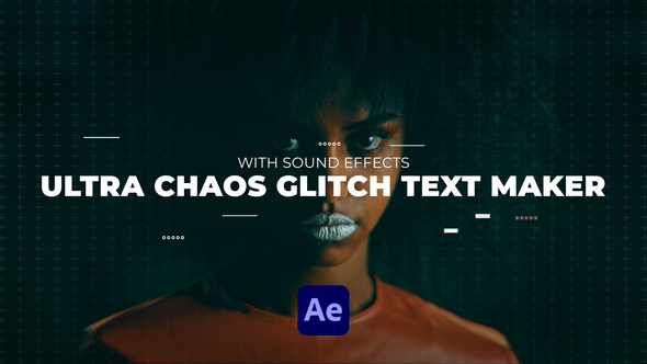 Ultra Chaos Glitch Text Maker | After Effects