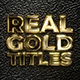 Real Gold Titles - VideoHive Item for Sale