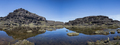Summit of Mount Roraima, small lake and volcanic black stones with their reflection in the water. - PhotoDune Item for Sale