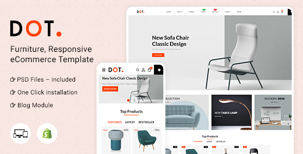 Dot Furniture Shopify Responsive Theme