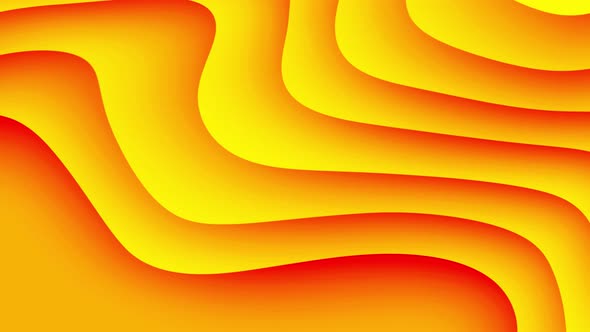 Abstract Orange Color Liquid Gradient Background.4k diagonal smooth line motion