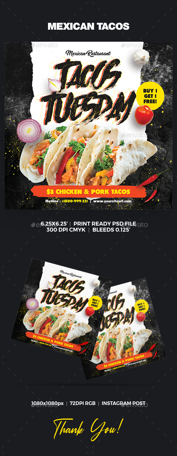 Mexican Tacos Flyer