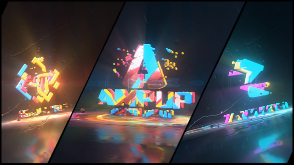 Colorful Abstract Logo Reveal alt