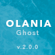 Olania — Minimal Blog and Magazine Ghost Theme - ThemeForest Item for Sale