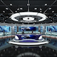 Virtual TV Studio News Set 1 - 3DOcean Item for Sale