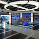 Virtual TV Studio News Set 27 - 3DOcean Item for Sale