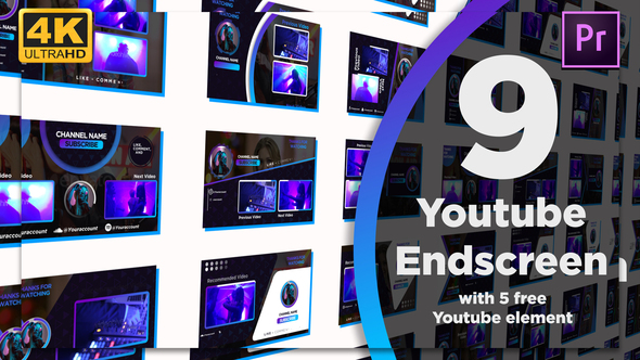Youtube End Screens 9+5