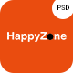 HappyZone Event Conference landing page psd template - ThemeForest Item for Sale