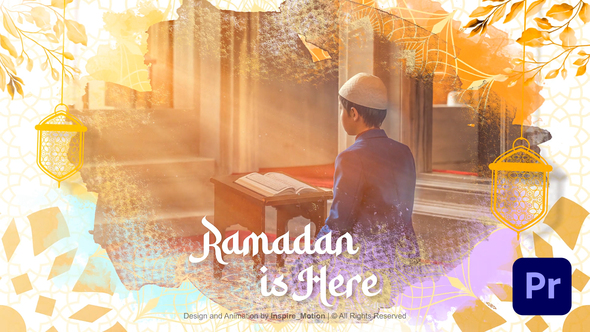Ramadan Kareem Opener | MOGRT for Premiere Pro