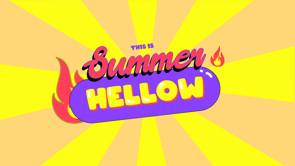 YouTube Blog Intro with Stickers 3 in 1 alt