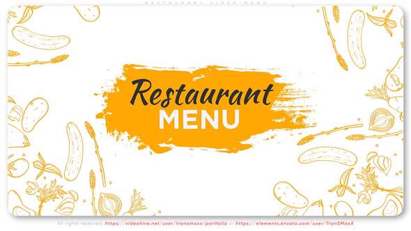 Restaurant Video Menu