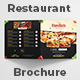 Square Bi-fold Food Menu Brochure - GraphicRiver Item for Sale