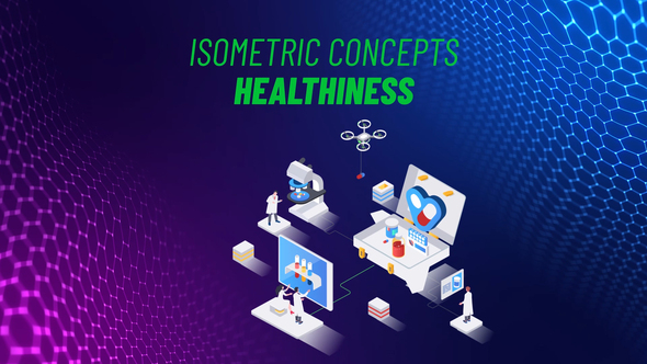 Healthiness - Isometric Concept