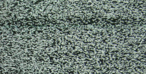 TV No Signal White Noise Loopable