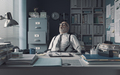Lazy exhausted businessman napping in the office - PhotoDune Item for Sale