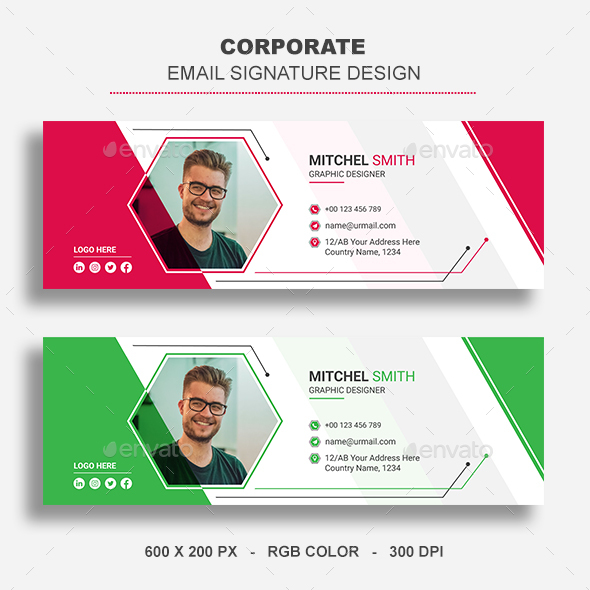 Email Signature Graphics Designs Templates From Graphicriver