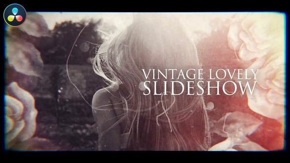 Vintage Lovely Slideshow for DaVinci Resolve