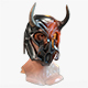 Warrior Head and Helmet Model - 3DOcean Item for Sale