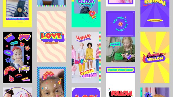 Stories Pack with Stickers