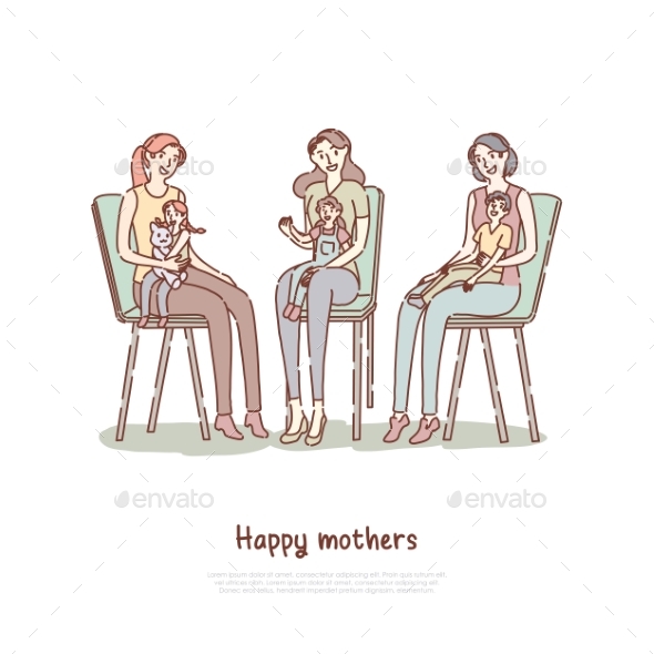 Motherhood Parenting Classes Moms with Kids at