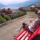 Woman on Cardada Mount in Switzerland - VideoHive Item for Sale