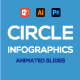 Circle animated infographics - GraphicRiver Item for Sale