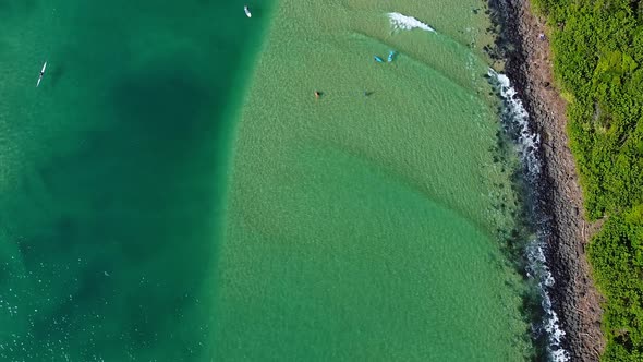 Tallebudgera Creek Morning Drone, UHD