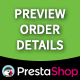 Prestashop Preview Order Details - CodeCanyon Item for Sale