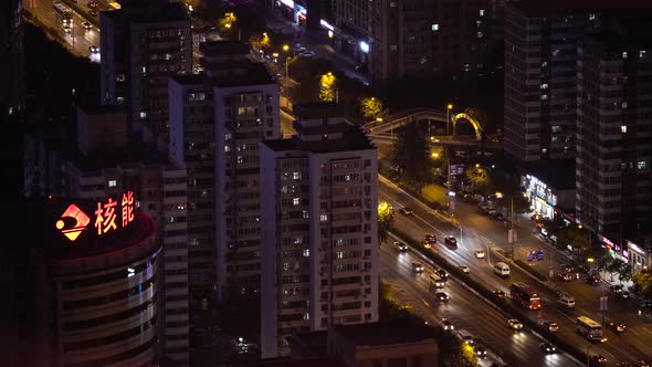 View of the City From a Height. Landscape. Beijing. China. Asia