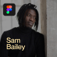 SamBailey - Personal CV/Resume Figma Template - ThemeForest Item for Sale