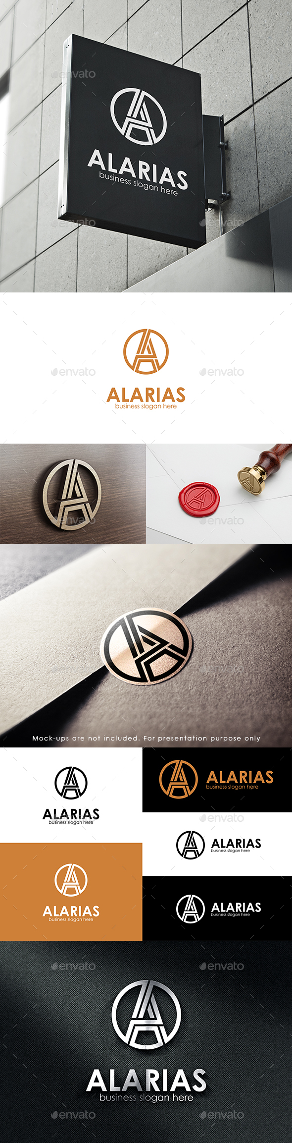 Letter A Logo Monogram