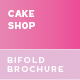 Cake Shop Bifold Brochure - GraphicRiver Item for Sale